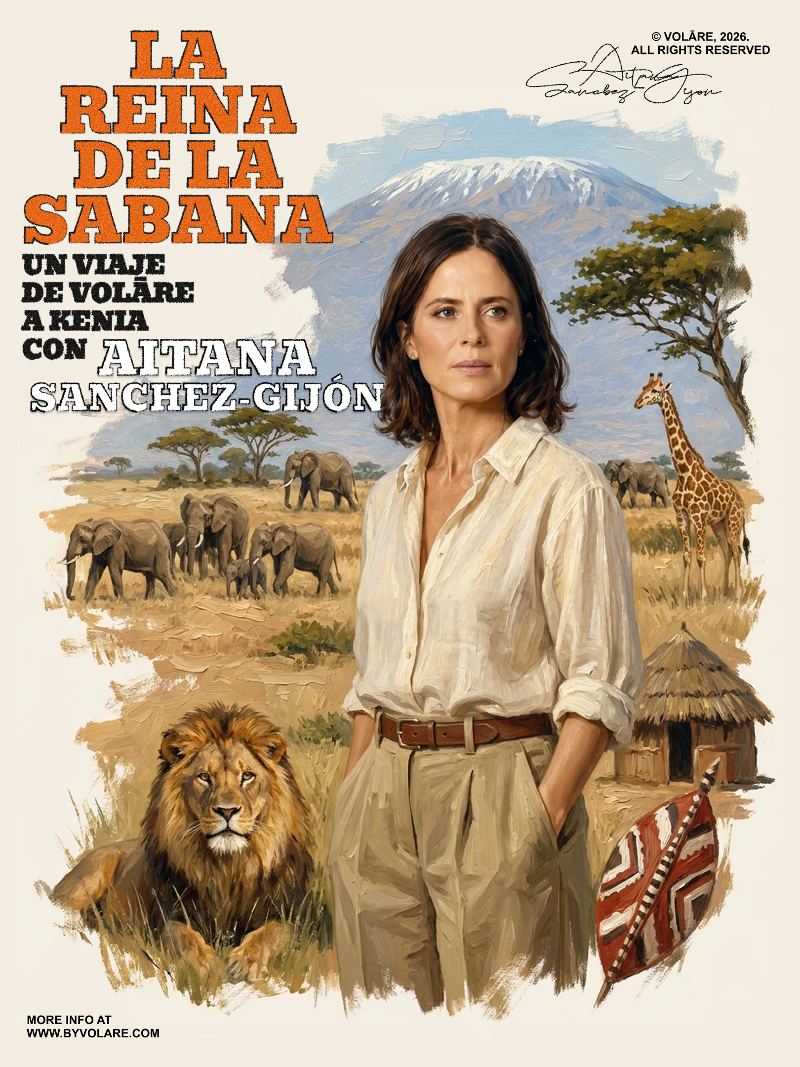 La reina de la sabana
